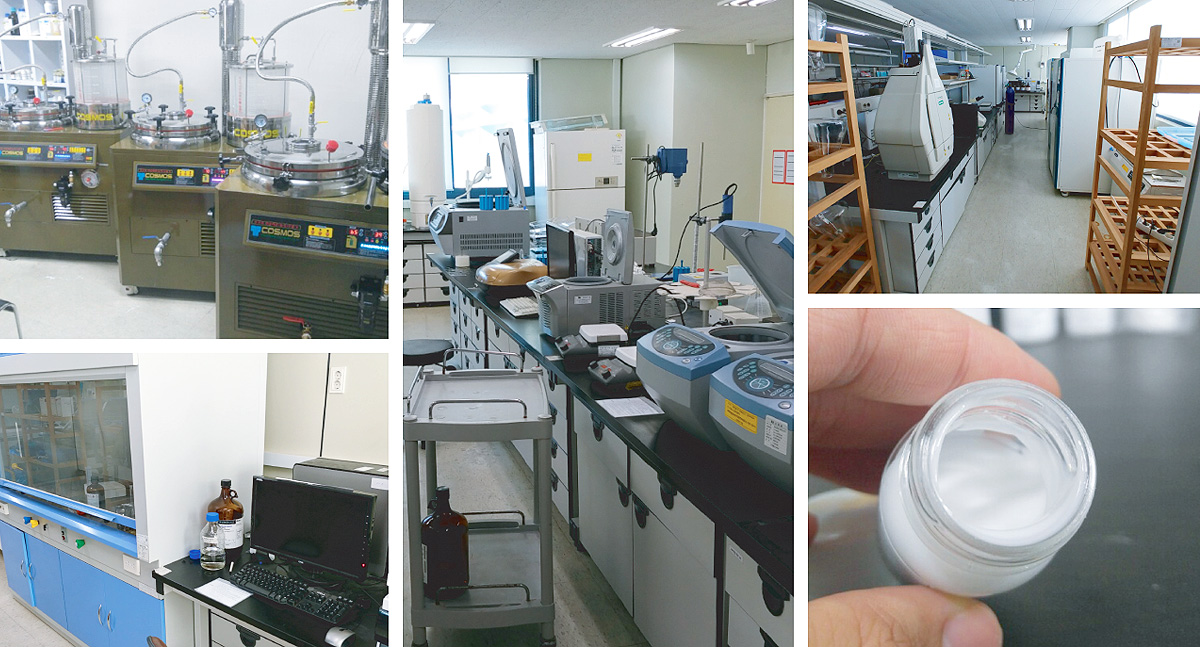 R&D Equipment, sampling